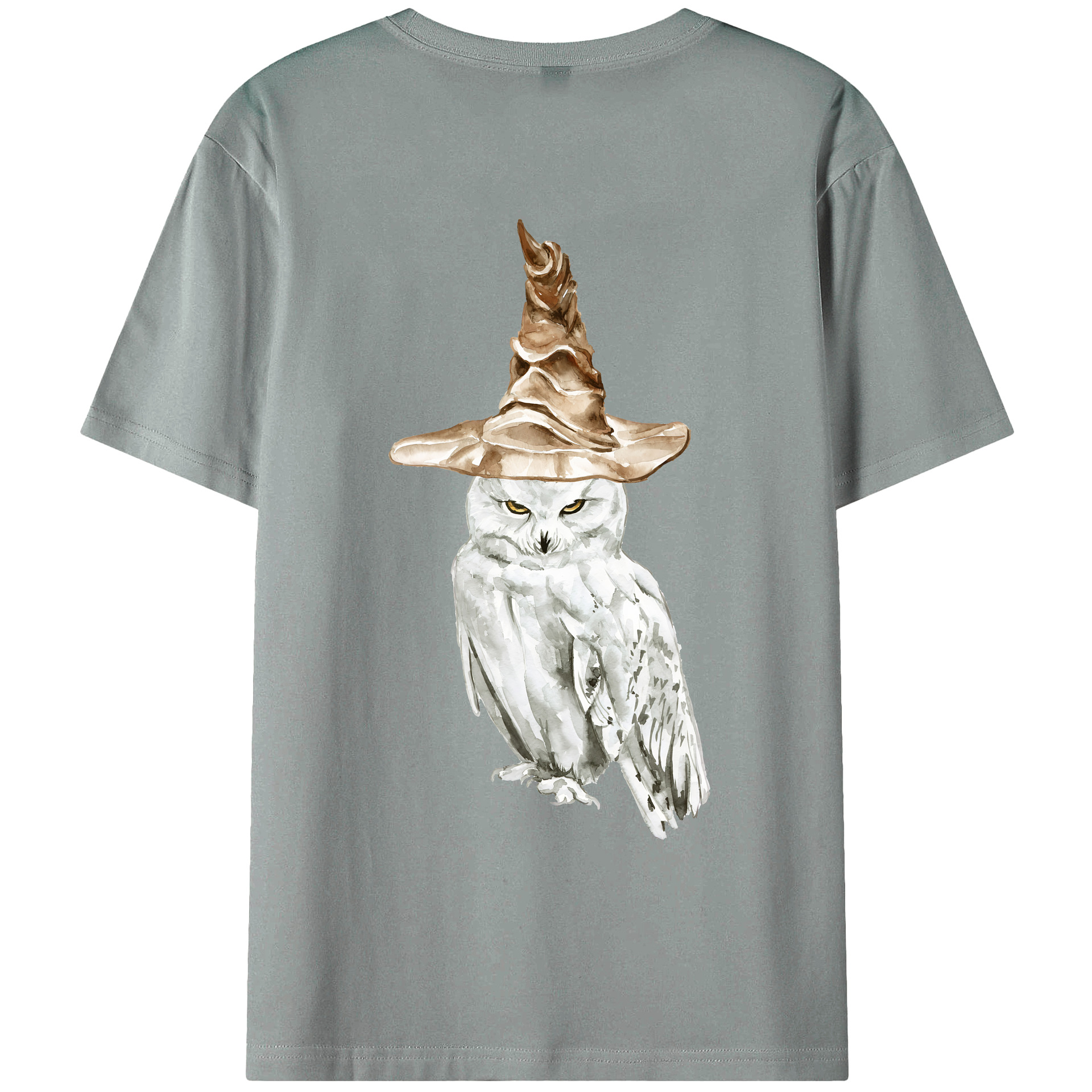 （画像用） Harry Potter ハリー・ポッターシリーズ 綿100％ メンズ半袖Tシャツ（バックプリント） 通気性